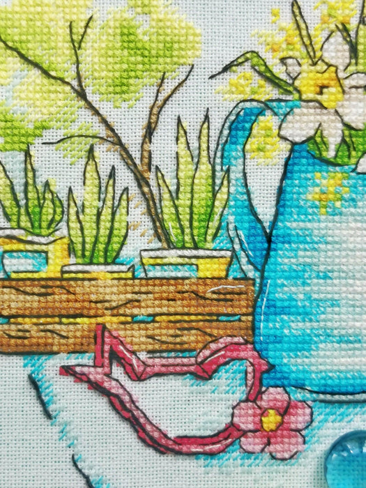 Spring - PDF Cross Stitch Pattern - Wizardi