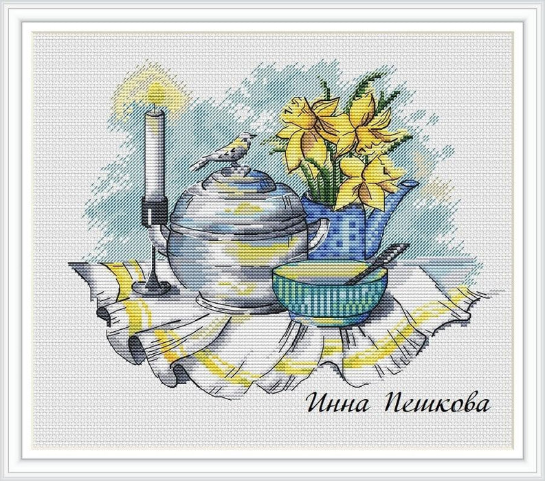 Spring Service - PDF Cross Stitch Pattern - Wizardi