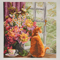 Summer Afternoon K-86 Counted Cross-Stitch Kit - Wizardi