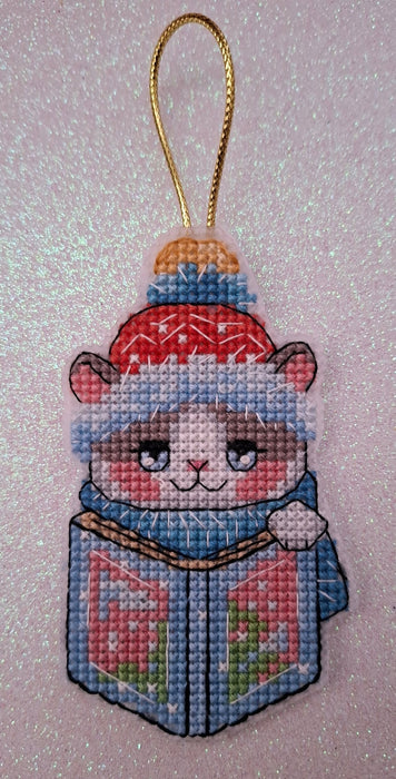 Toy book-cat - PDF Cross Stitch Pattern