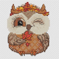 Owl - Free PDF Cross Stitch Pattern