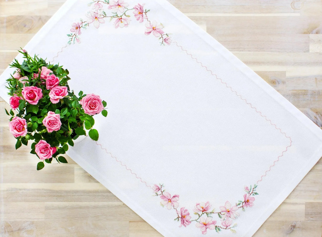 Cross Stitch Table Cloths