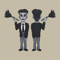 The Addams Family: Lurch - PDF Cross Stitch Pattern - Wizardi