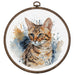 The Bengal Cat BC210l Counted Cross-Stitch Kit - Wizardi