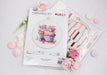 The Cupcakes BC215L Counted Cross-Stitch Kit - Wizardi