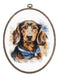 The Dachshund BC222L Counted Cross-Stitch Kit - Wizardi