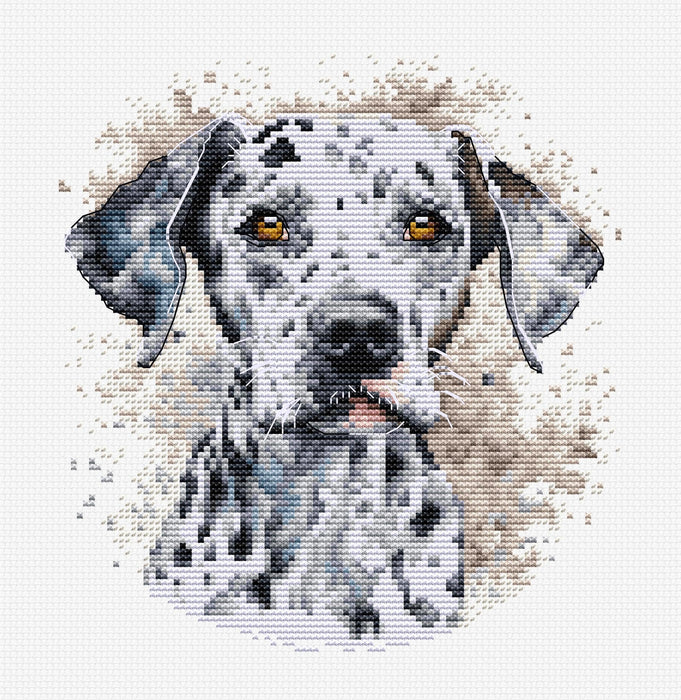 The Dalmatian BC208l Counted Cross-Stitch Kit - Wizardi