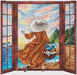 The door to summer - PDF Cross Stitch Pattern - Wizardi