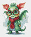 The Elegant Dragon B1407L Counted Cross-Stitch Kit - Wizardi