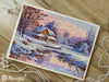 The First Snow K-240 Counted Cross-Stitch Kit - Wizardi