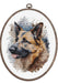 The German Shepherd BC214L Counted Cross-Stitch Kit - Wizardi