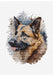 The German Shepherd BC214L Counted Cross-Stitch Kit - Wizardi