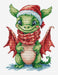 The Happy Dragon B1406L Counted Cross-Stitch Kit - Wizardi