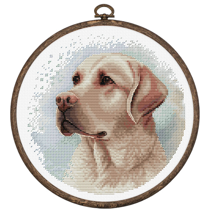 The Labrador BC211l Counted Cross-Stitch Kit - Wizardi