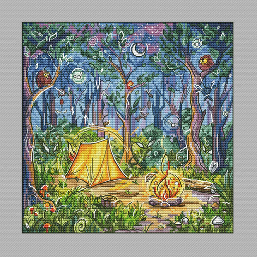 The Mysteries Of The Forest 1 - PDF Cross Stitch Pattern - Wizardi