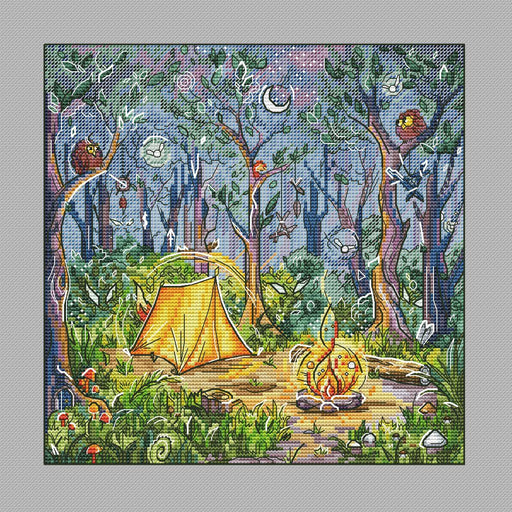 The Mysteries Of The Forest 2 - PDF Cross Stitch Pattern - Wizardi