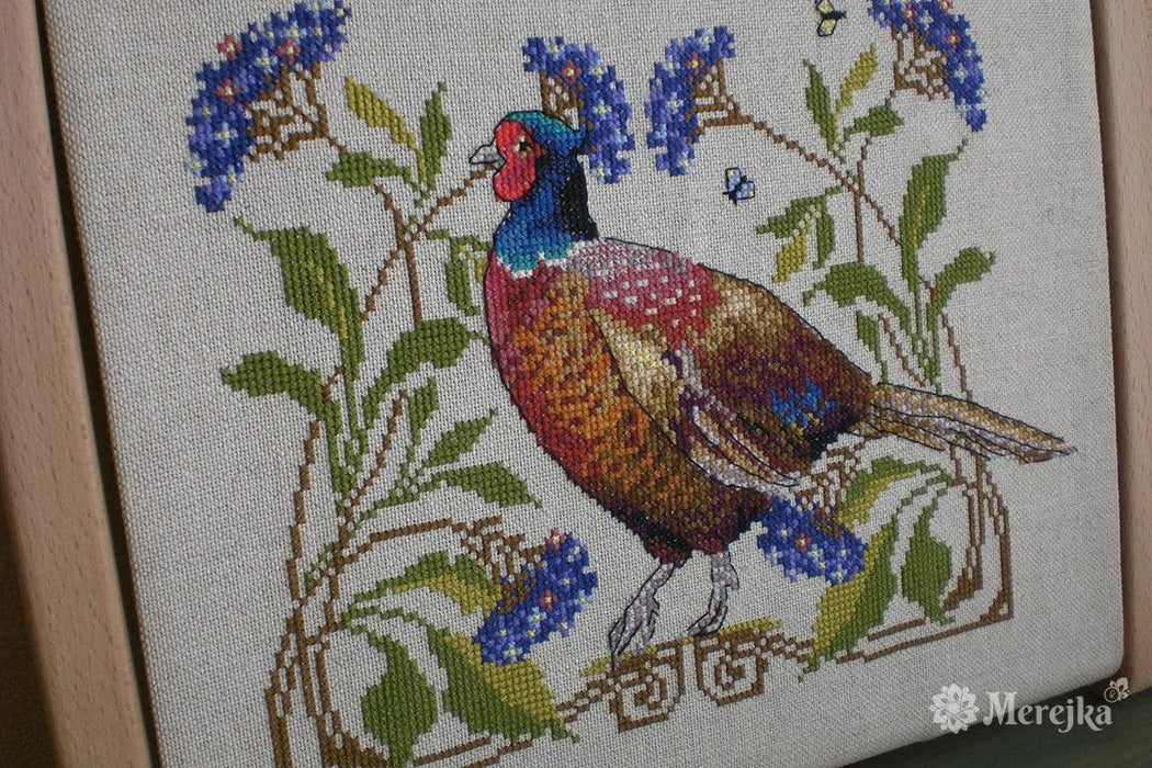 The Pheasant K-149A Counted Cross-Stitch Kit - Wizardi