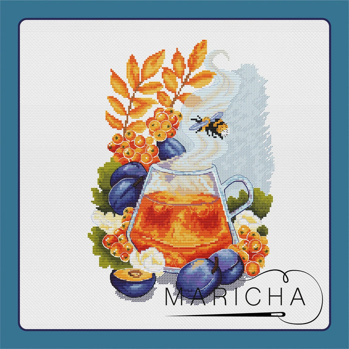 The smell of autumn - PDF Cross Stitch Pattern - Wizardi