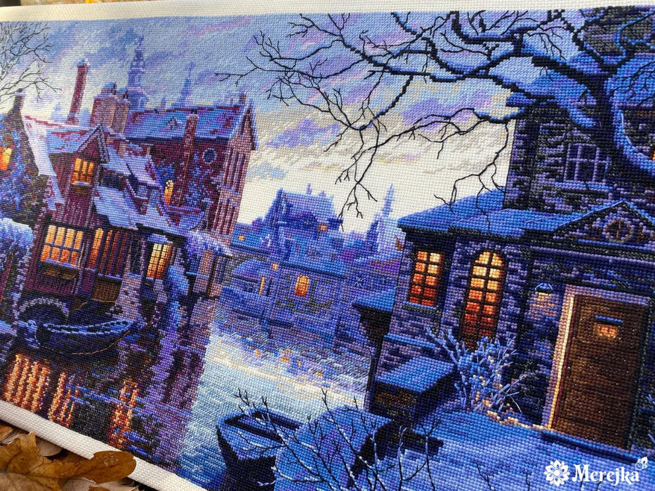 The Venice of the North K-211 Counted Cross-Stitch Kit - Wizardi