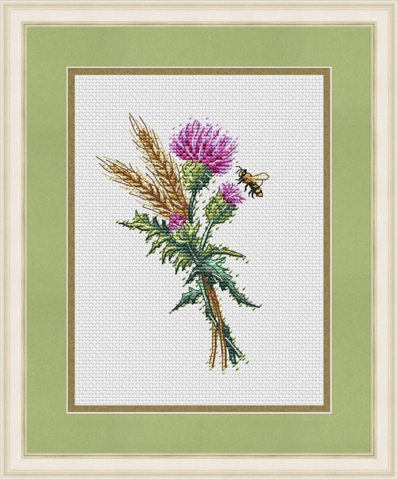 Thistle - PDF Cross Stitch Pattern - Wizardi