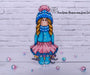 Tilda with a sled - PDF Cross Stitch Pattern - Wizardi