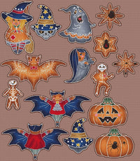 Trick or treat - PDF Cross Stitch Pattern - Wizardi