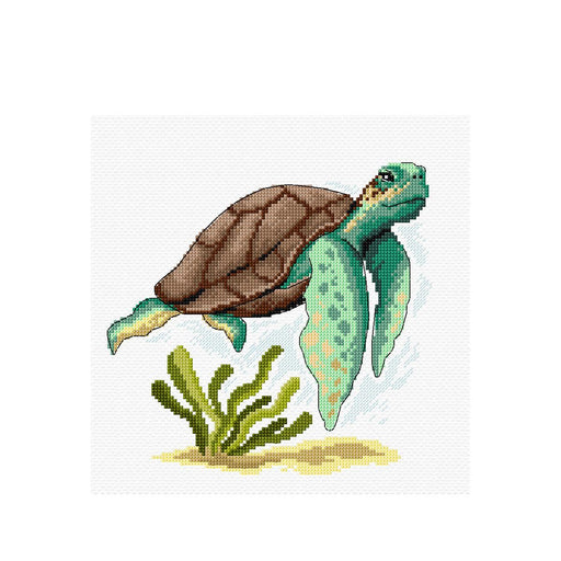 Turtle 8903 Counted Cross-Stitch Kit - Wizardi