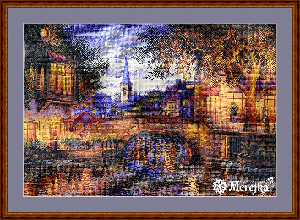 Twilight Reflection K-186 Counted Cross-Stitch Kit - Wizardi