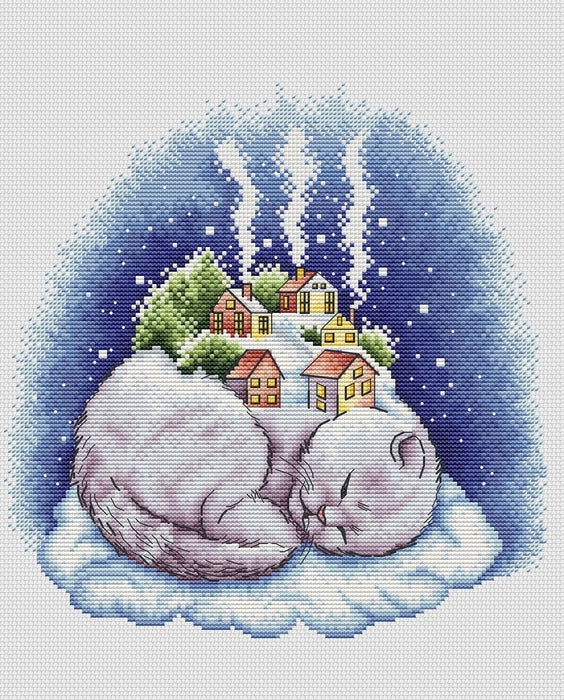 Warm Dreams - PDF Cross Stitch Pattern