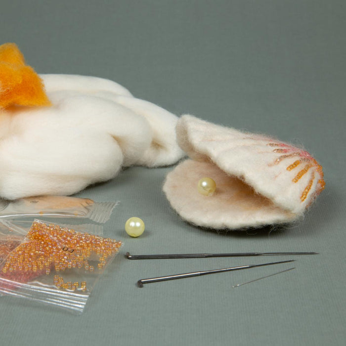 Felting kit V-59C ''Sea jewelry''