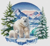 White Bears - PDF Cross Stitch Pattern