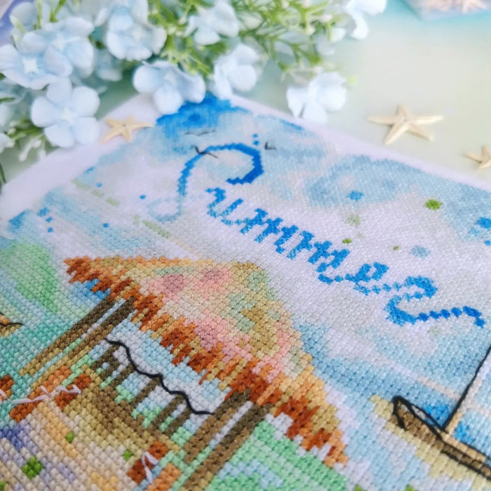 Cote d'Azur - PDF Cross Stitch Pattern