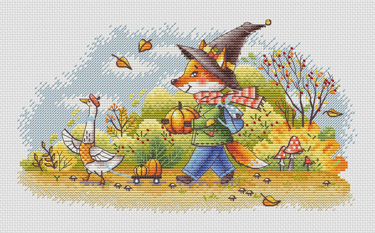 Visit - PDF Cross Stitch Pattern - Wizardi