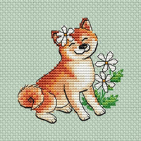 Shiba Inu - PDF Cross Stitch Pattern