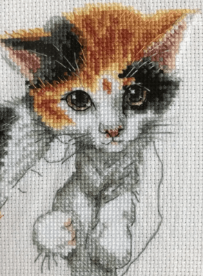 Warmth in palms M819 Counted Cross Stitch Kit - Wizardi