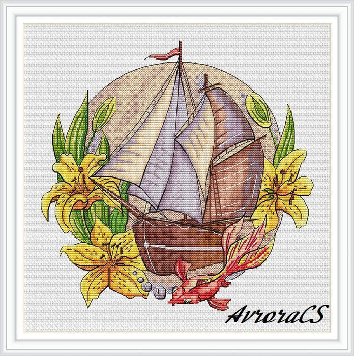 Wind Of Purity - PDF Cross Stitch Pattern - Wizardi