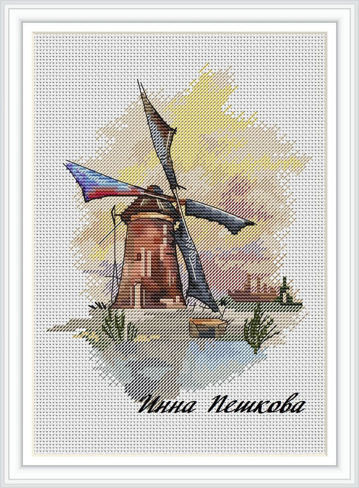 Winds of Change - PDF Cross Stitch Pattern - Wizardi