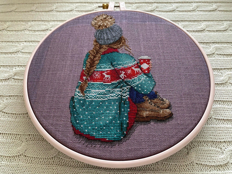 Winter comfort - PDF Cross Stitch Pattern - Wizardi