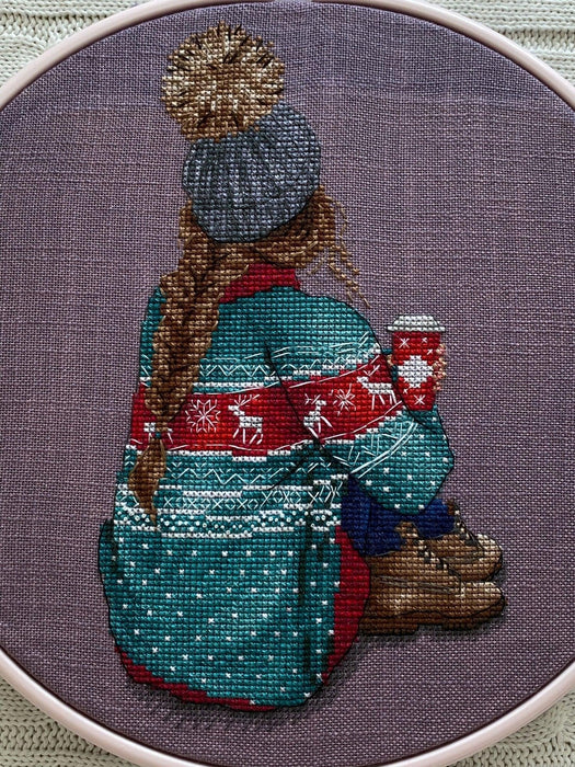 Winter comfort - PDF Cross Stitch Pattern - Wizardi