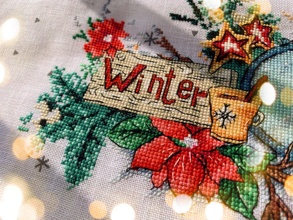 Winter - PDF Cross Stitch Pattern - Wizardi