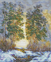 Spring Forest - PDF Cross Stitch Pattern