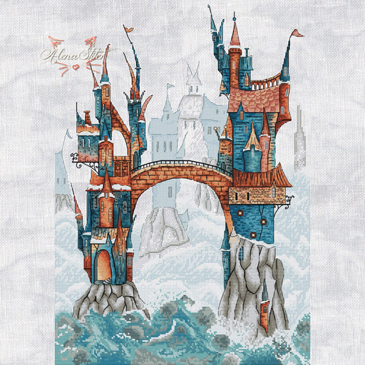 Wish city - PDF Cross Stitch Pattern - Wizardi