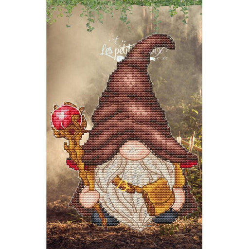 Wizard Gnome - PDF Cross Stitch Pattern - Wizardi