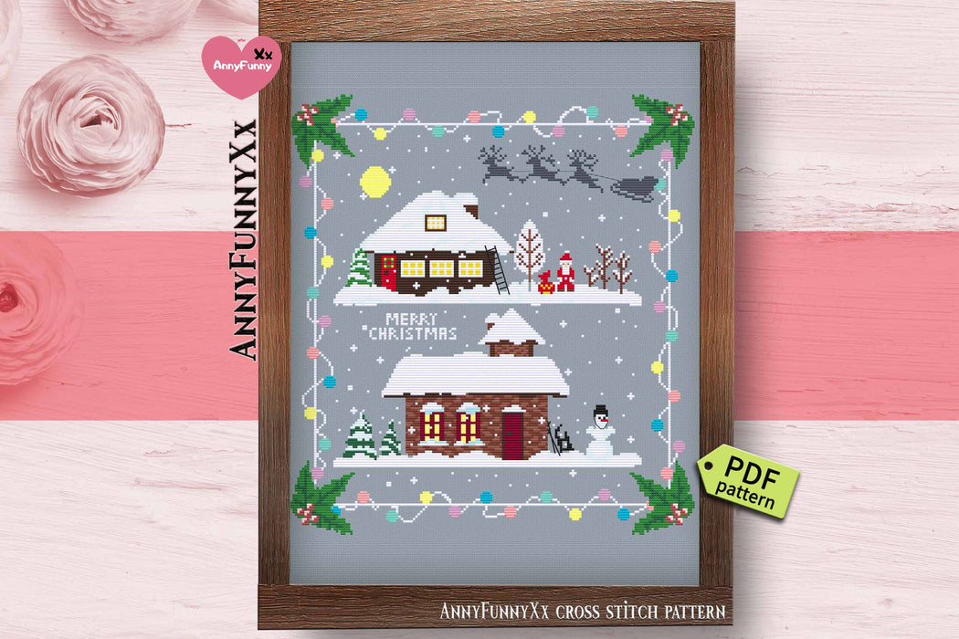 Primitive. Christmas - PDF Cross Stitch Pattern