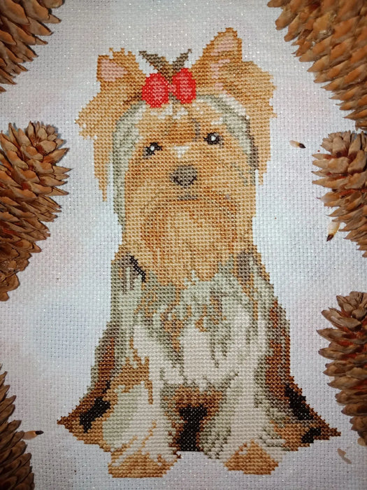 Yorkshire Terrier - PDF Cross Stitch Pattern