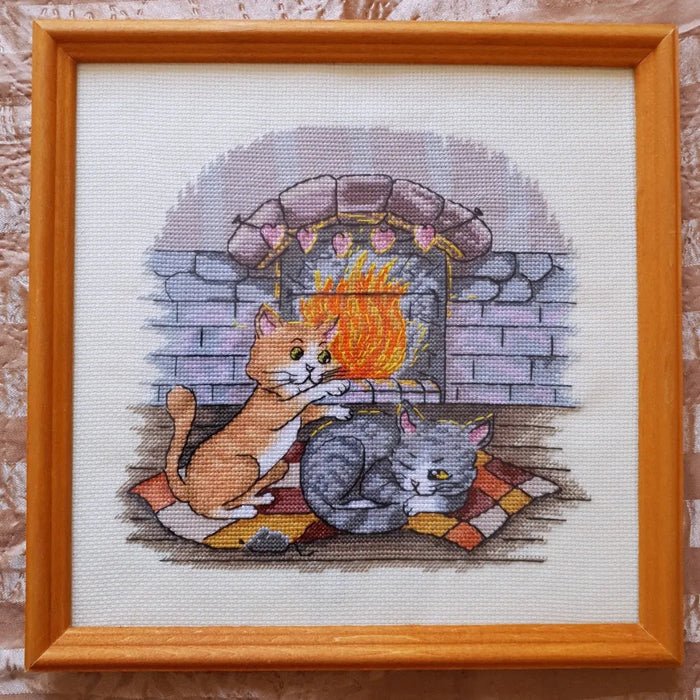 Ginger & Ash. February - PDF Cross Stitch Pattern