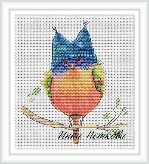 Yellowhammer - PDF Cross Stitch Pattern - Wizardi