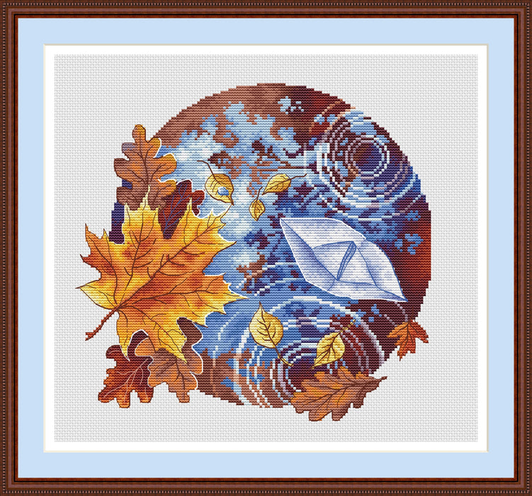 The Navigation Season is Closed - PDF Cross Stitch Pattern