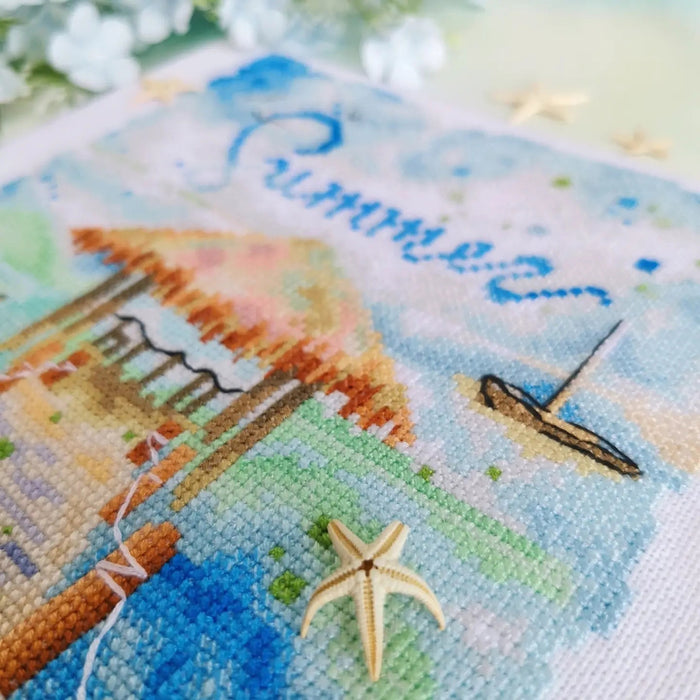 Cote d'Azur - PDF Cross Stitch Pattern