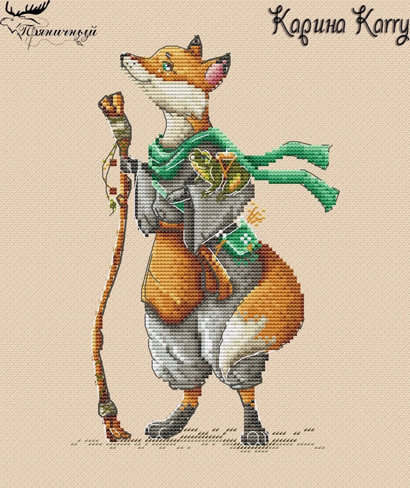 The Healer - PDF Cross Stitch Pattern